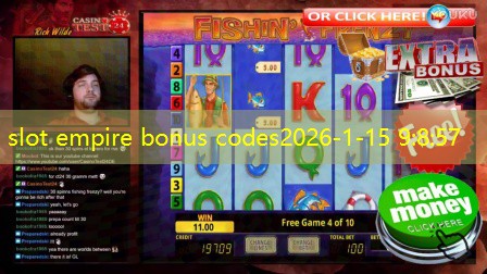 slot empire bonus codes